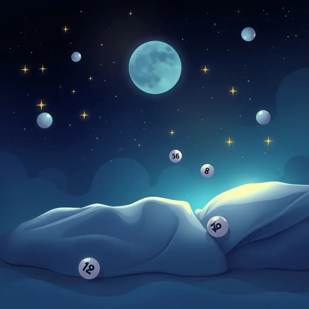 Dream illustration: Lottery Numbers