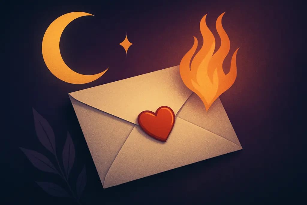 Dream illustration: Love letter