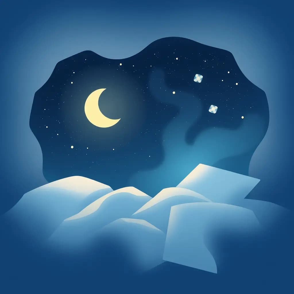 Dream illustration: Lucid dream fades suddenly