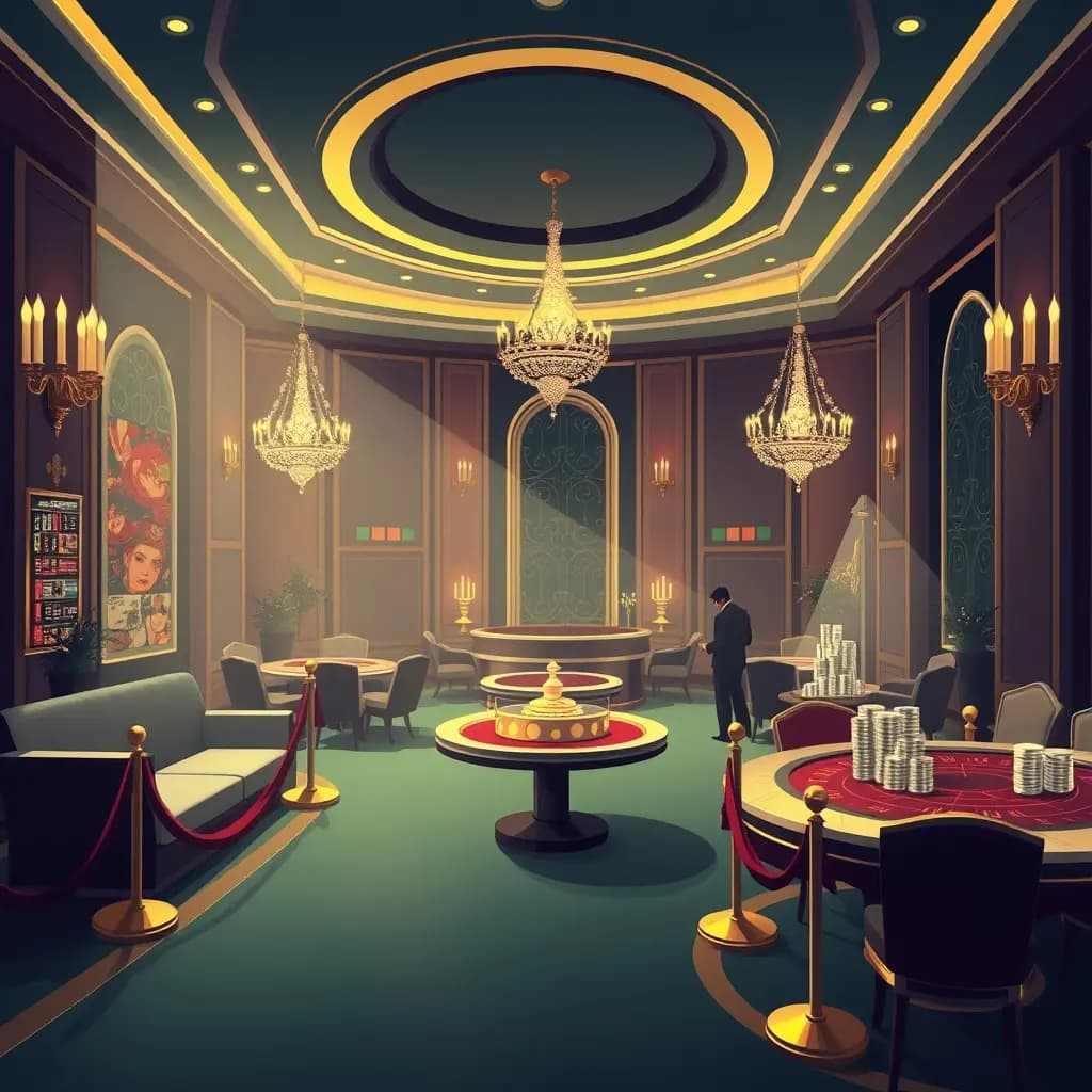 Dream illustration: a Luxury Casino