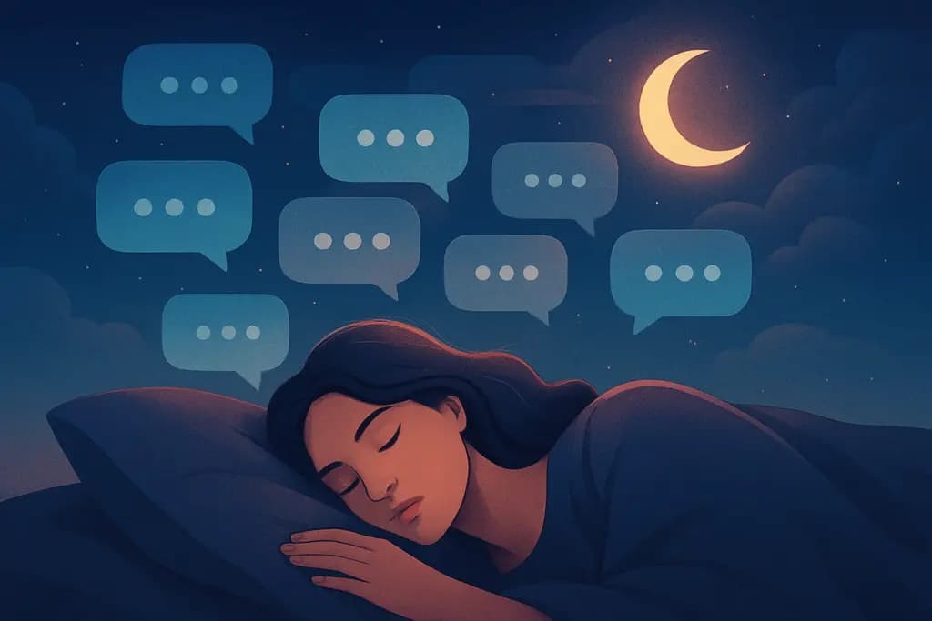 Dream illustration: many unsent text messages dream