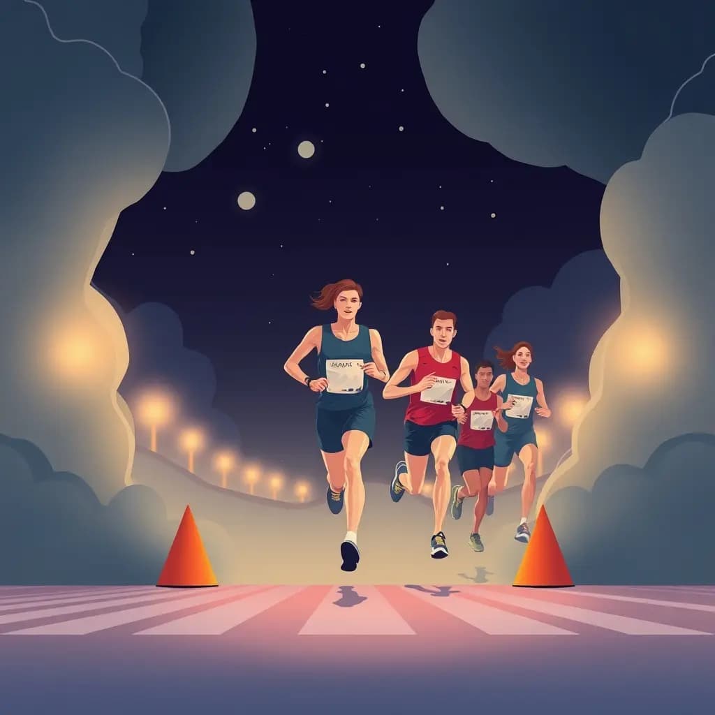 Dream illustration: Marathon