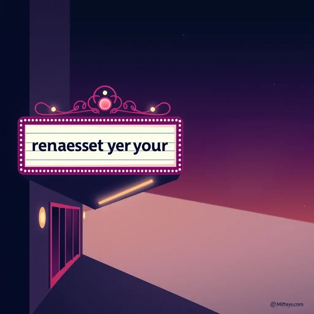 Dream illustration: Marquee removes your name