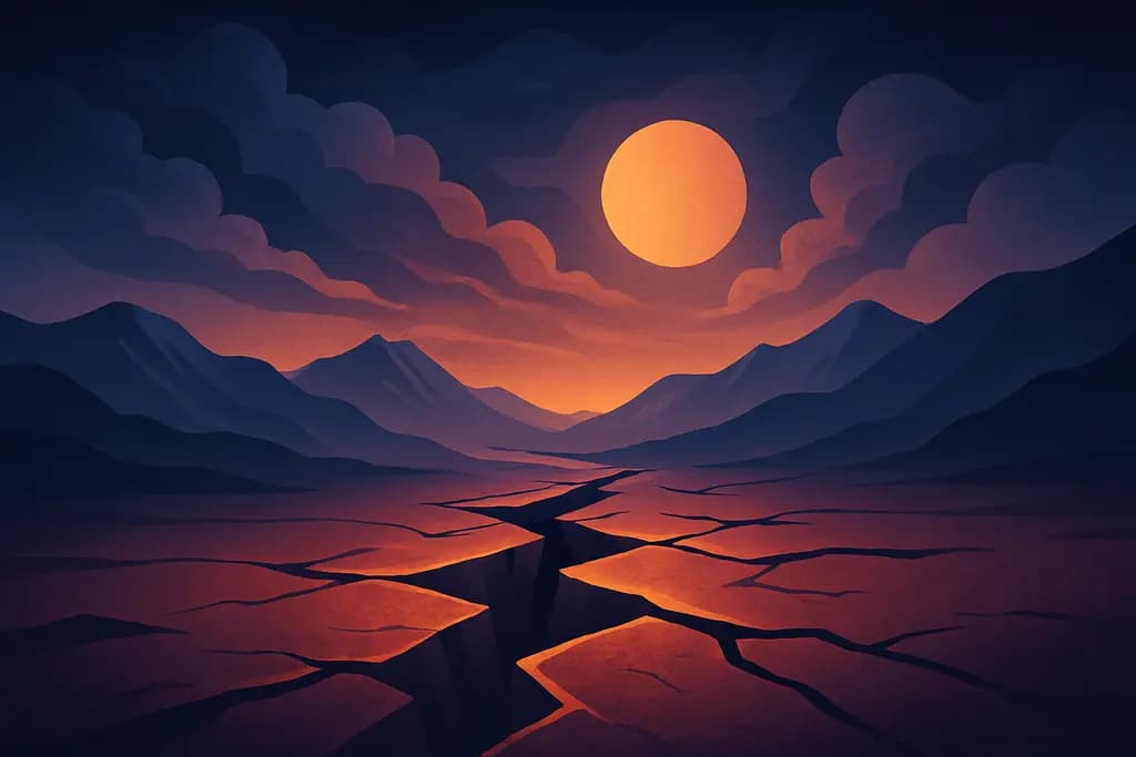 Dream illustration: Massive earthquake