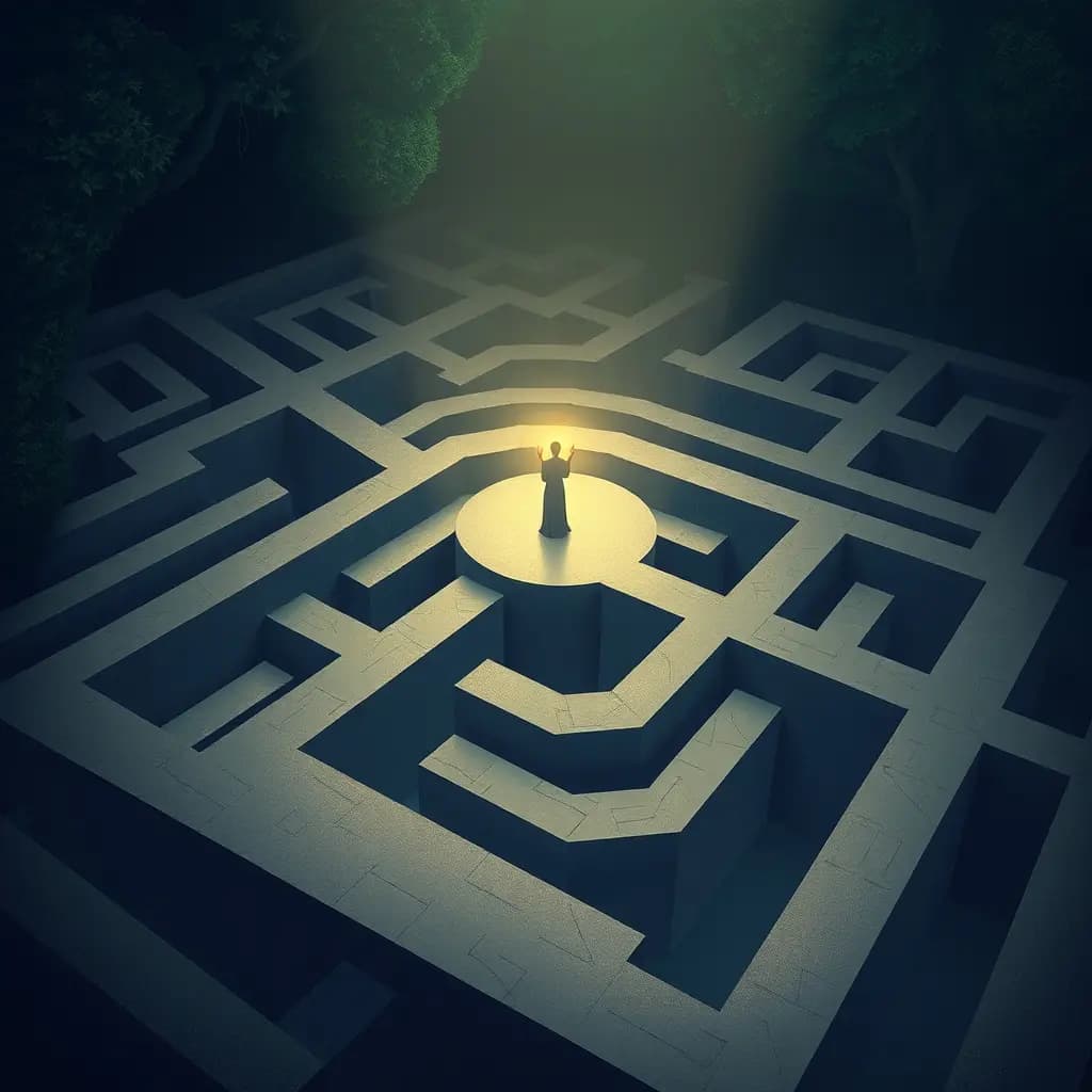 Dream illustration: Maze or labyrinth
