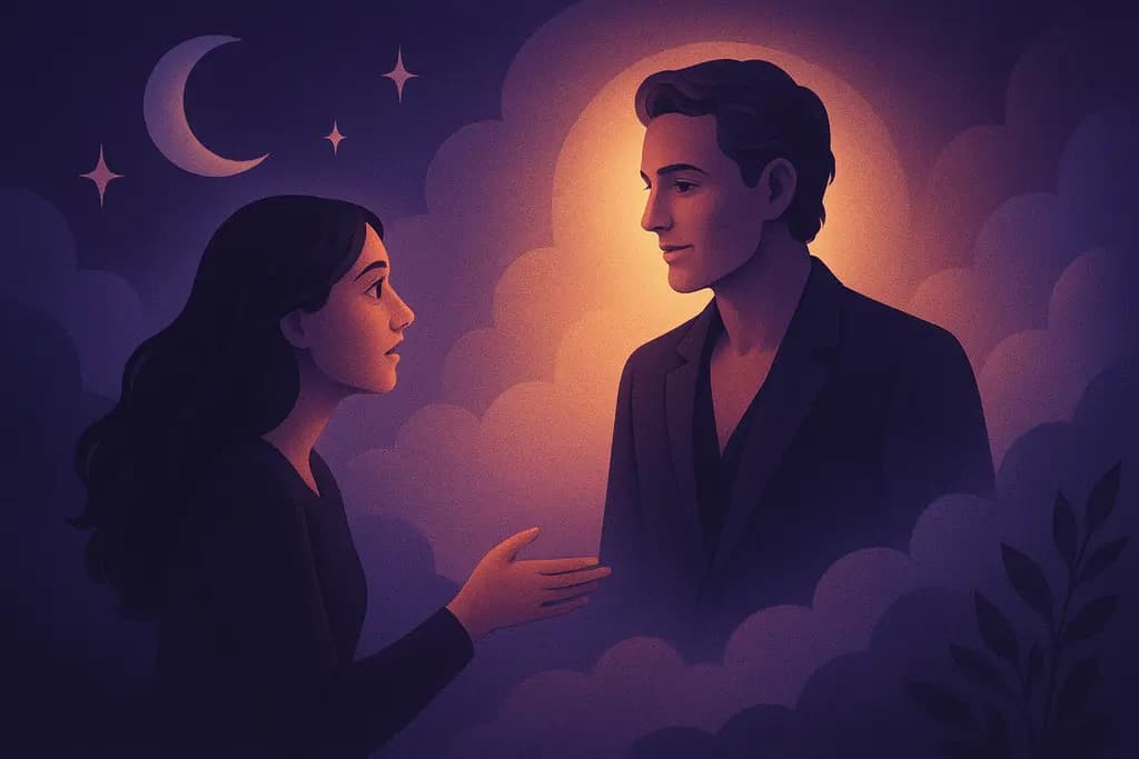 Dream illustration: Meeting a celebrity