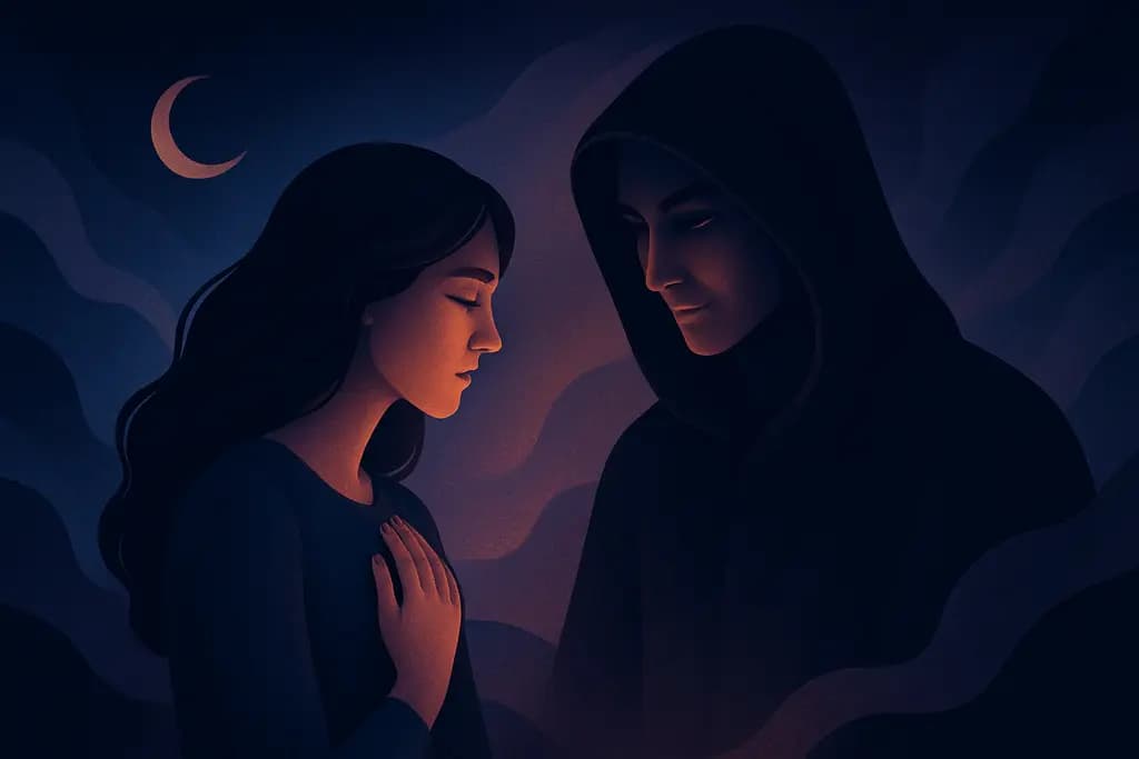 Dream illustration: Meeting someone who knows your secret