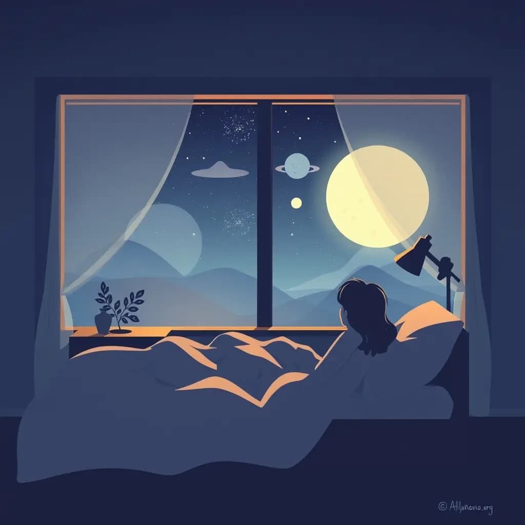 Dream illustration: Memories play like film