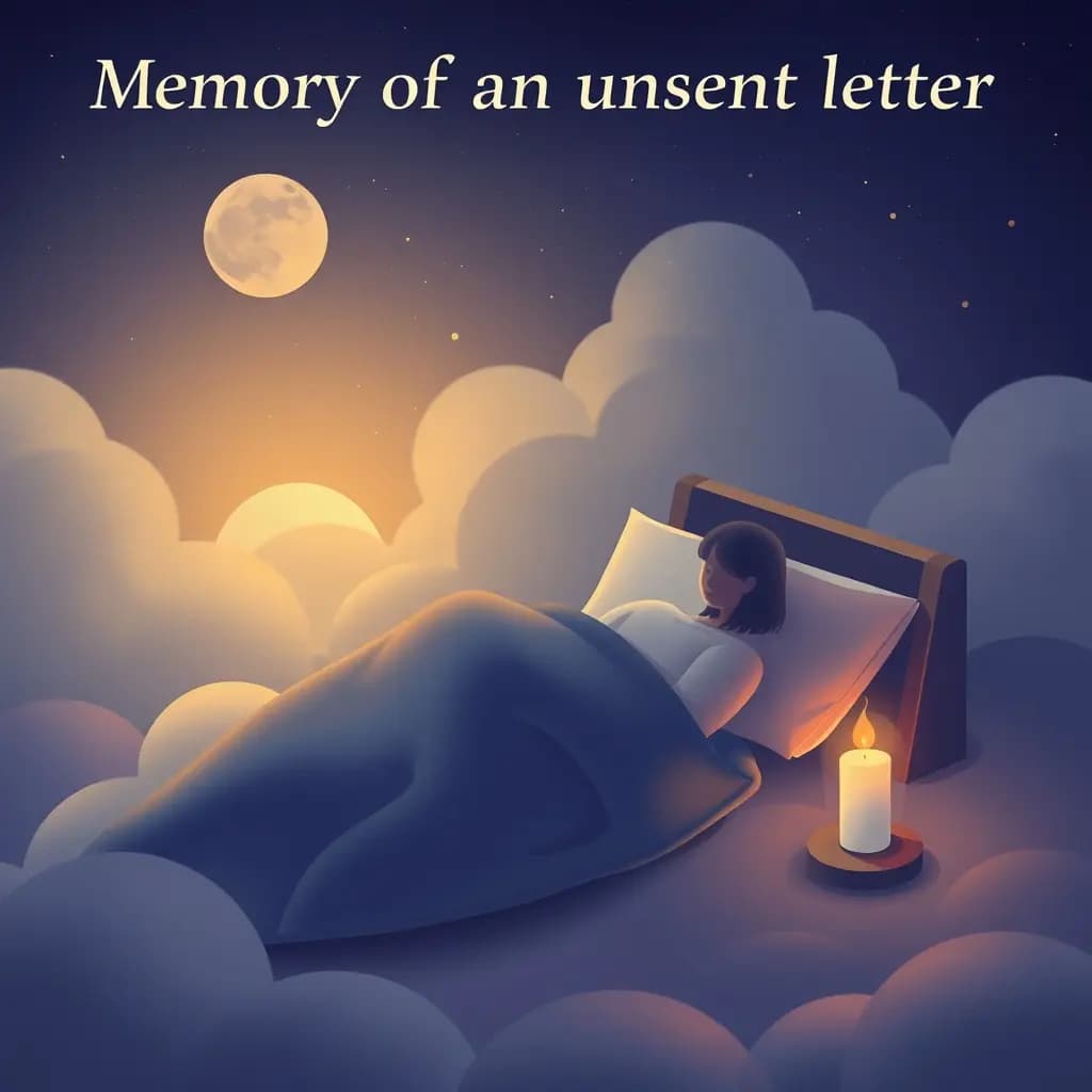 Dream illustration: Memory of an unsent letter