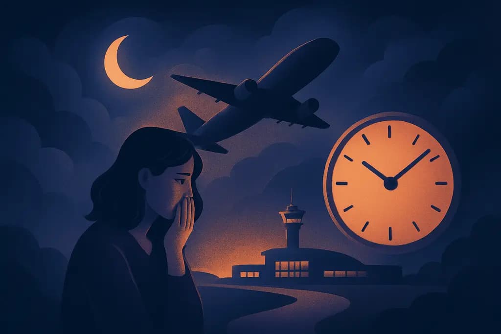 Dream illustration: Missed flight