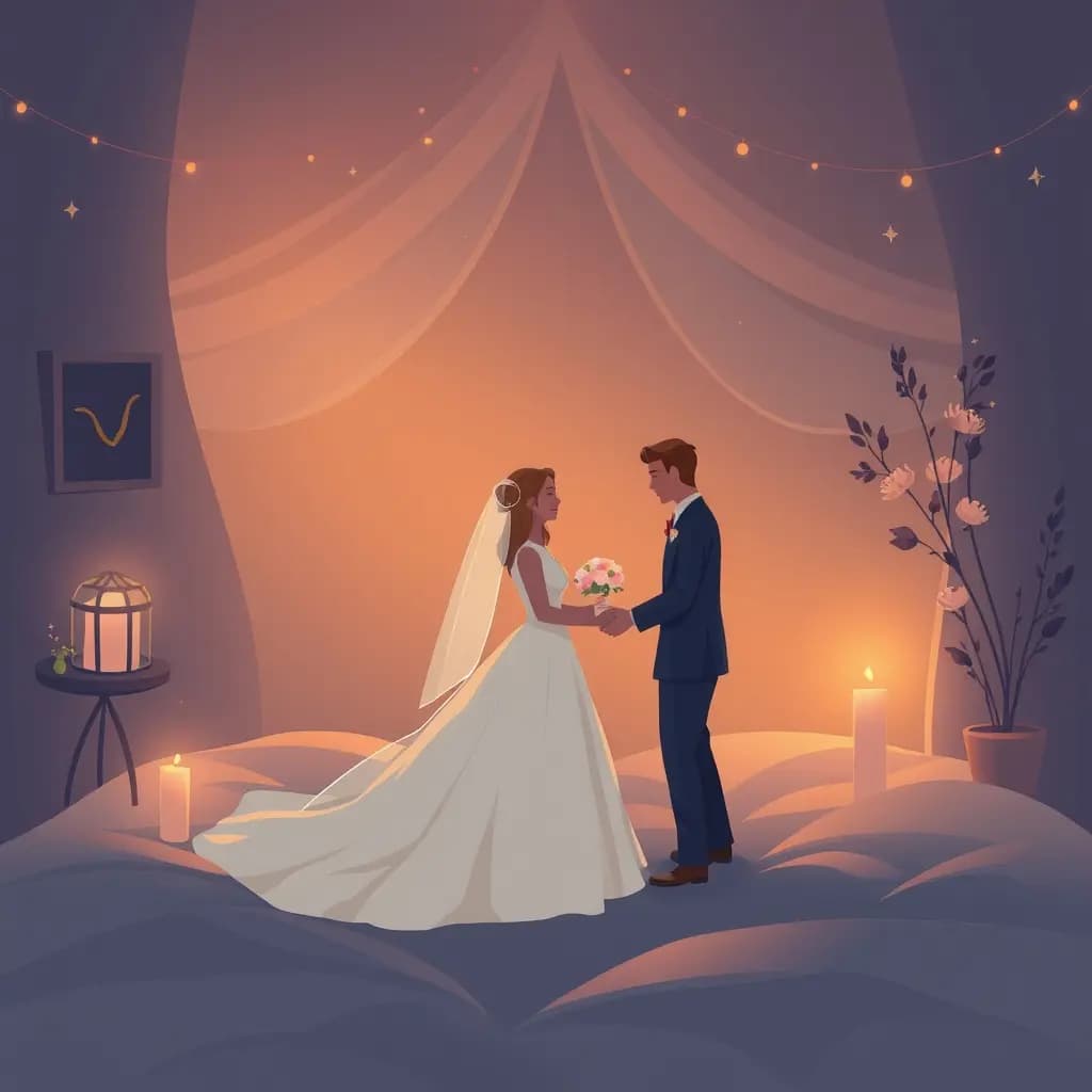 Dream illustration: Missing your wedding