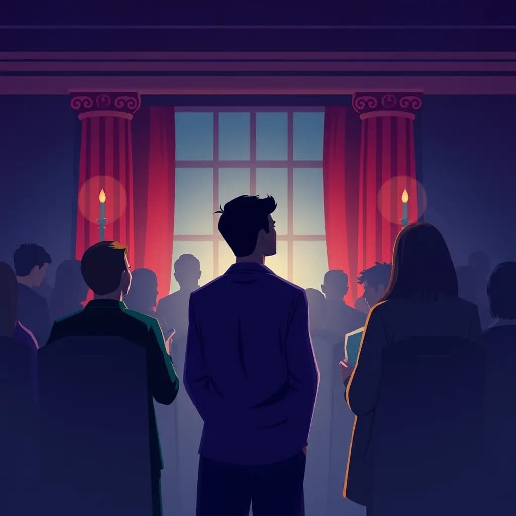 Dream illustration: Mistakenly accused publicly
