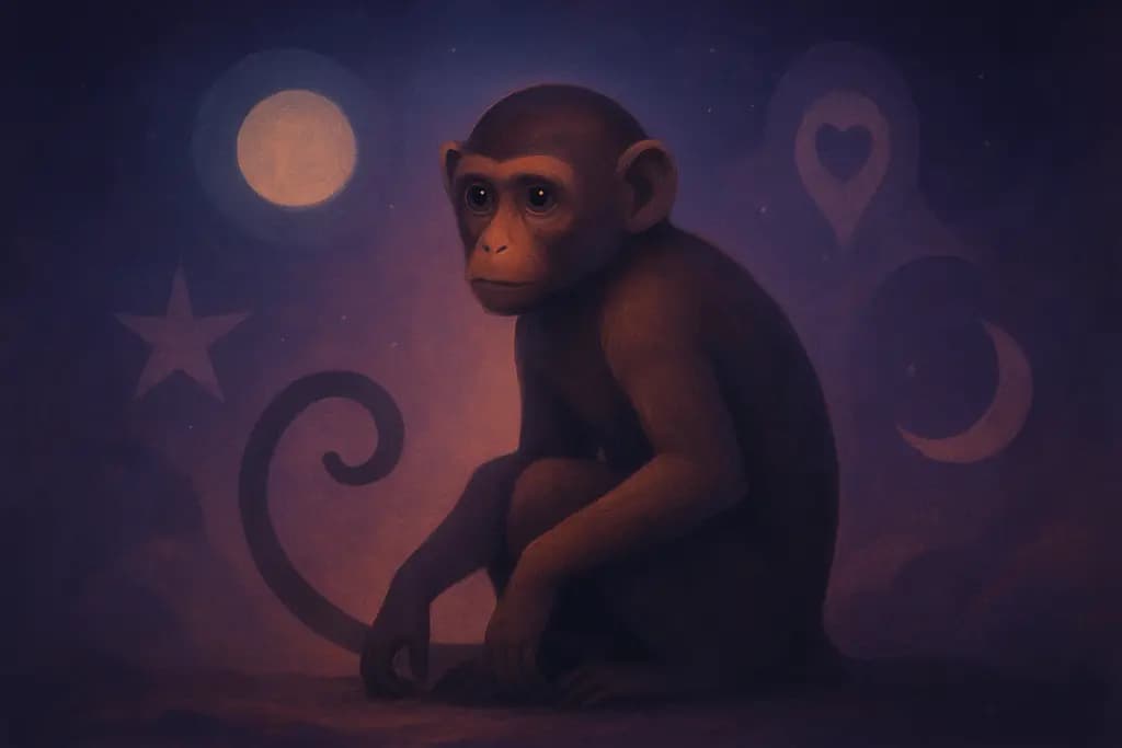 Dream illustration: Monkeys or apes