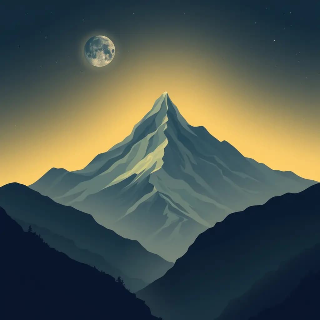 Dream illustration: Mountain