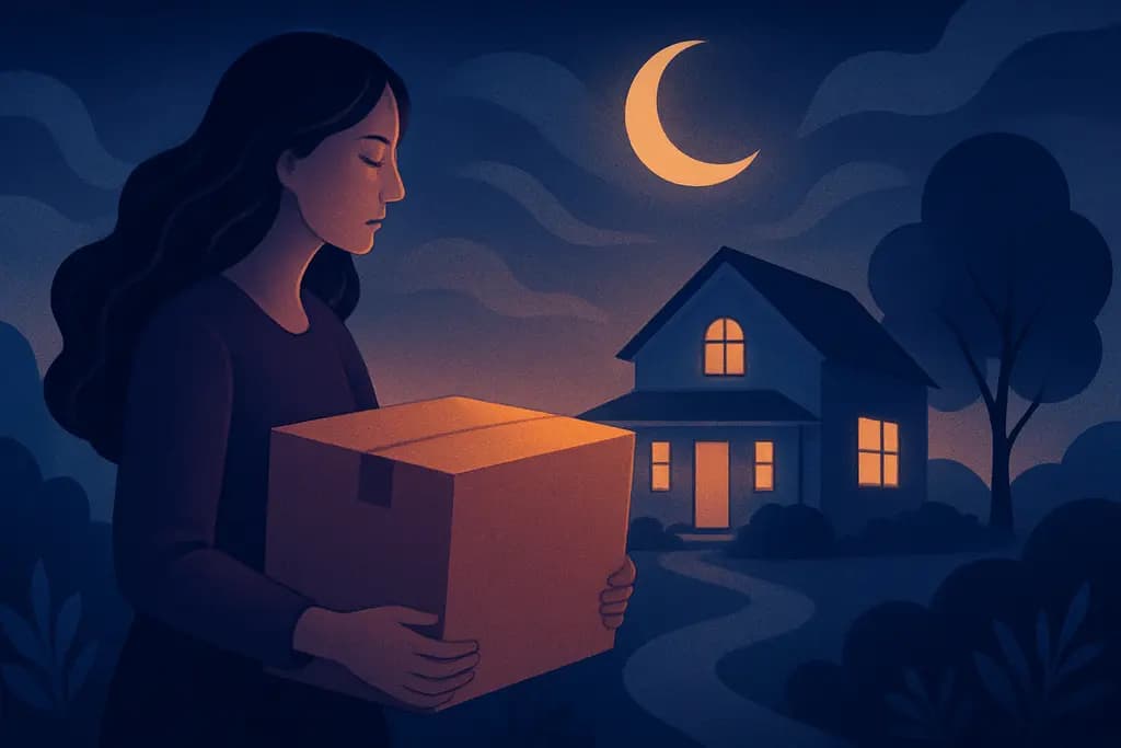 Dream illustration: Moving to a New House