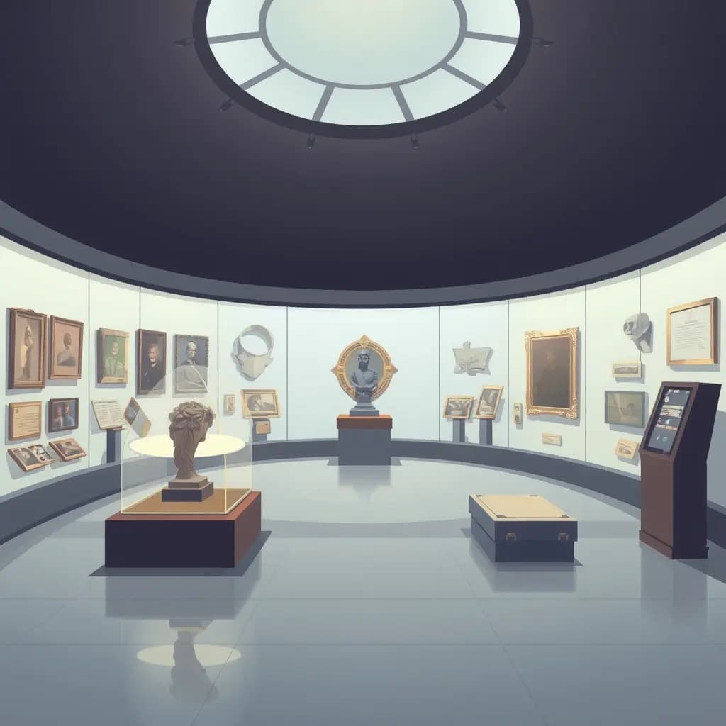 Dream illustration: Museum of your life