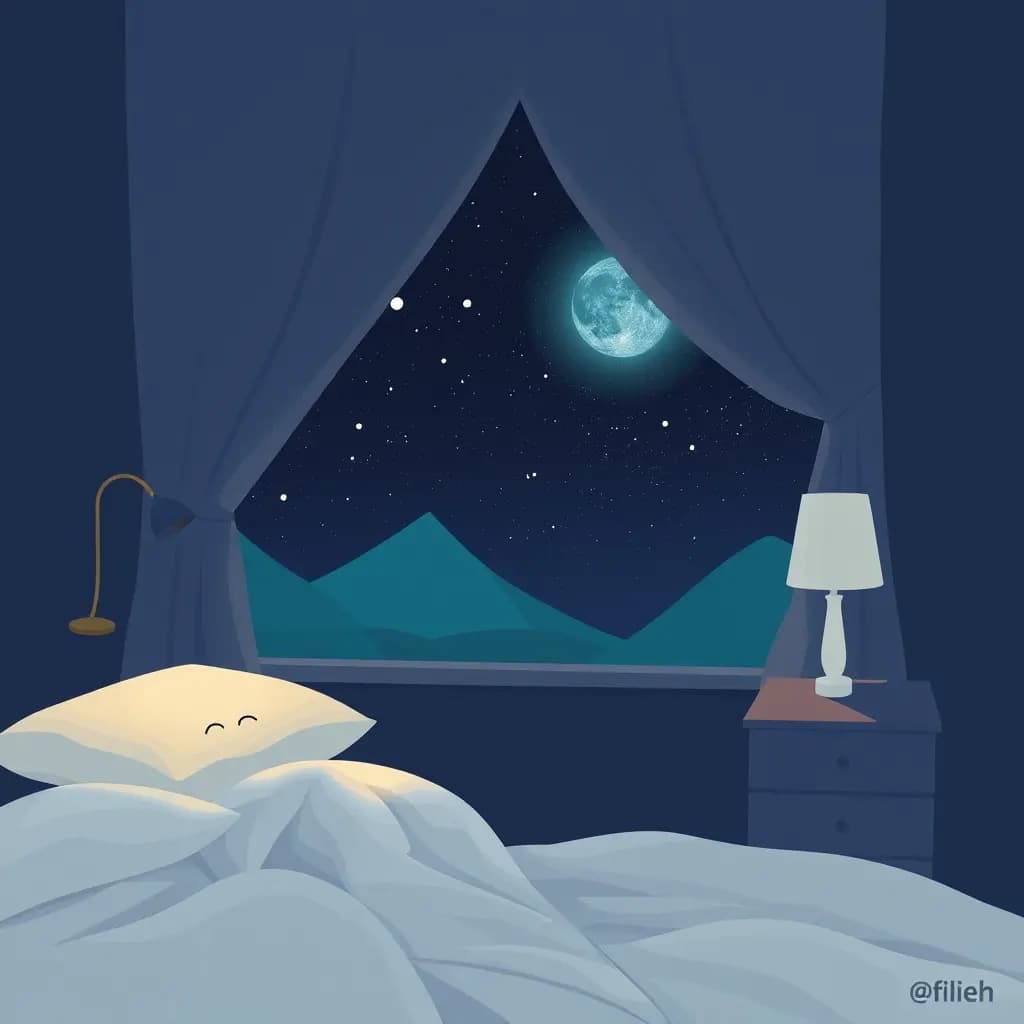 Dream illustration: Night vision in daylight dreams