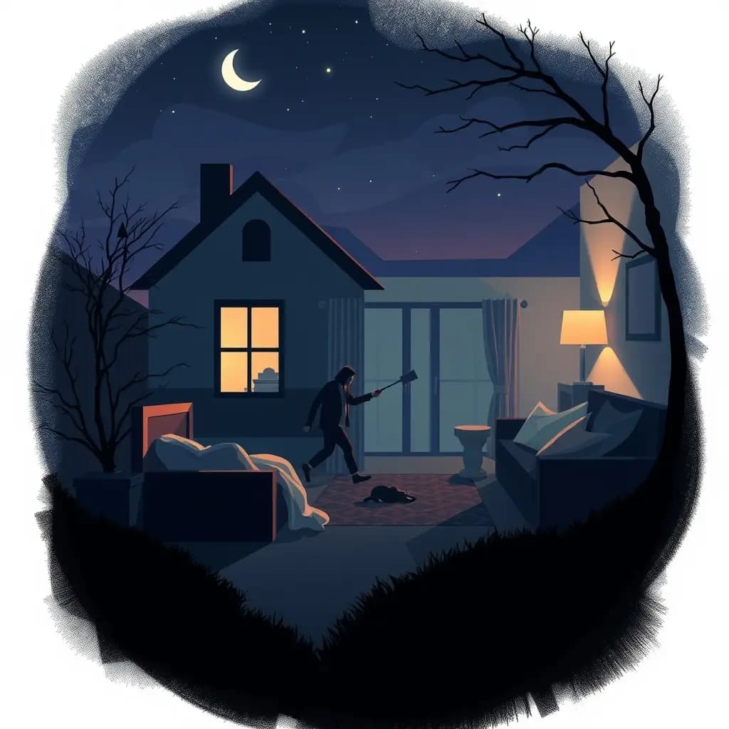 Dream illustration: Nighttime home invasion