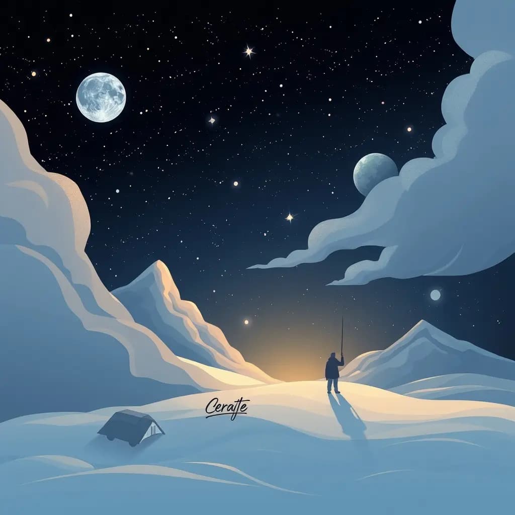Dream illustration: No stars for many nights