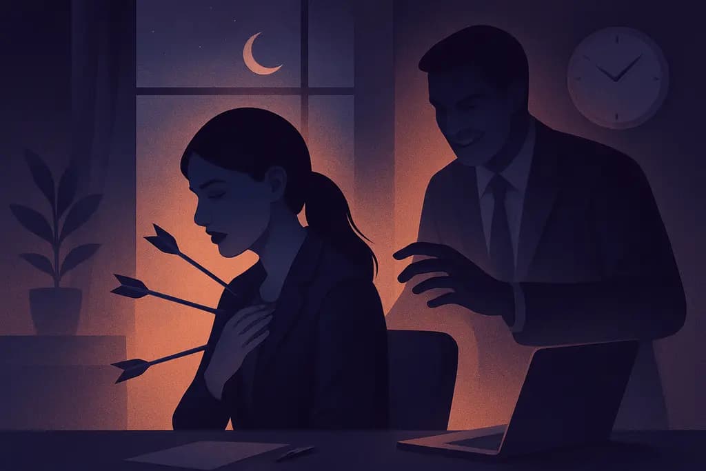Dream illustration: Office betrayal by a colleague