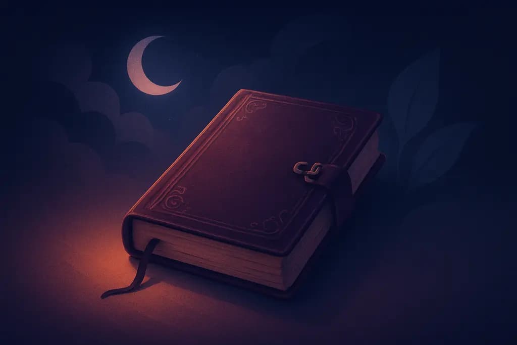 Dream illustration: Old Diary or Journal