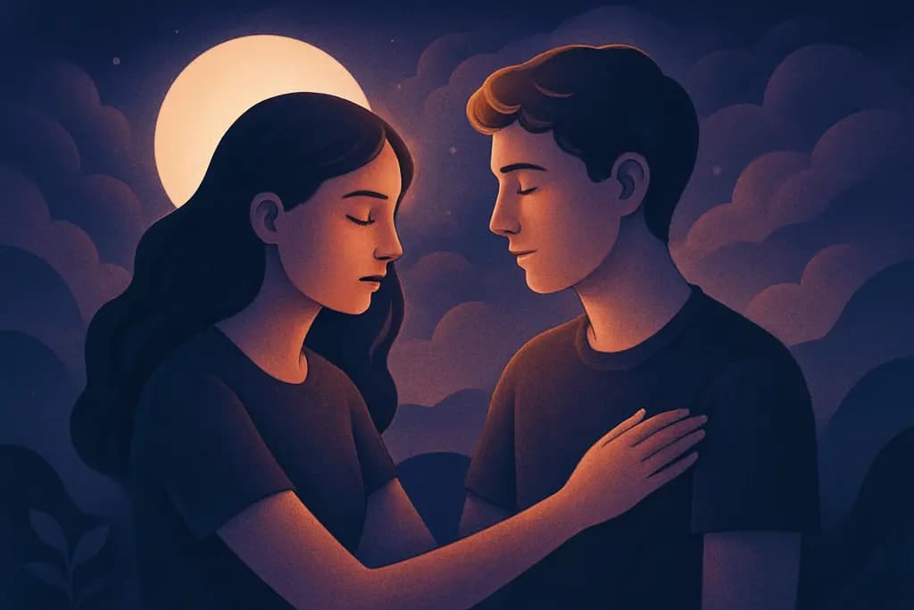Dream illustration: Old friend from childhood