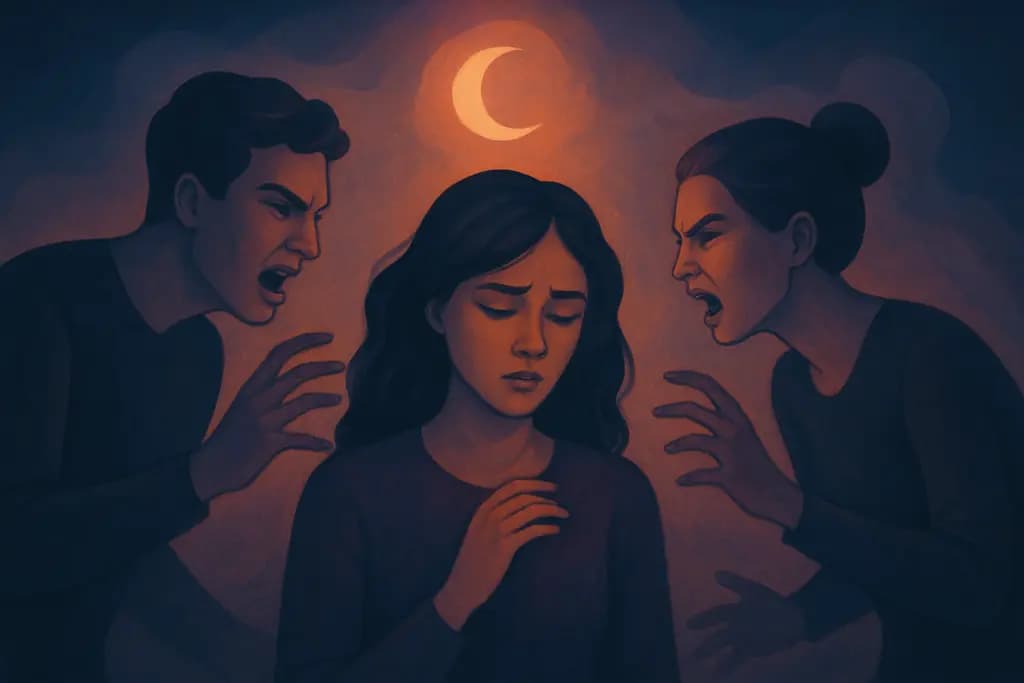 Dream illustration: Old Friends attacking