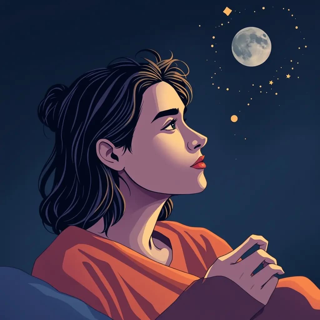 Dream illustration: Old Profile Photo Appearing in Real Life