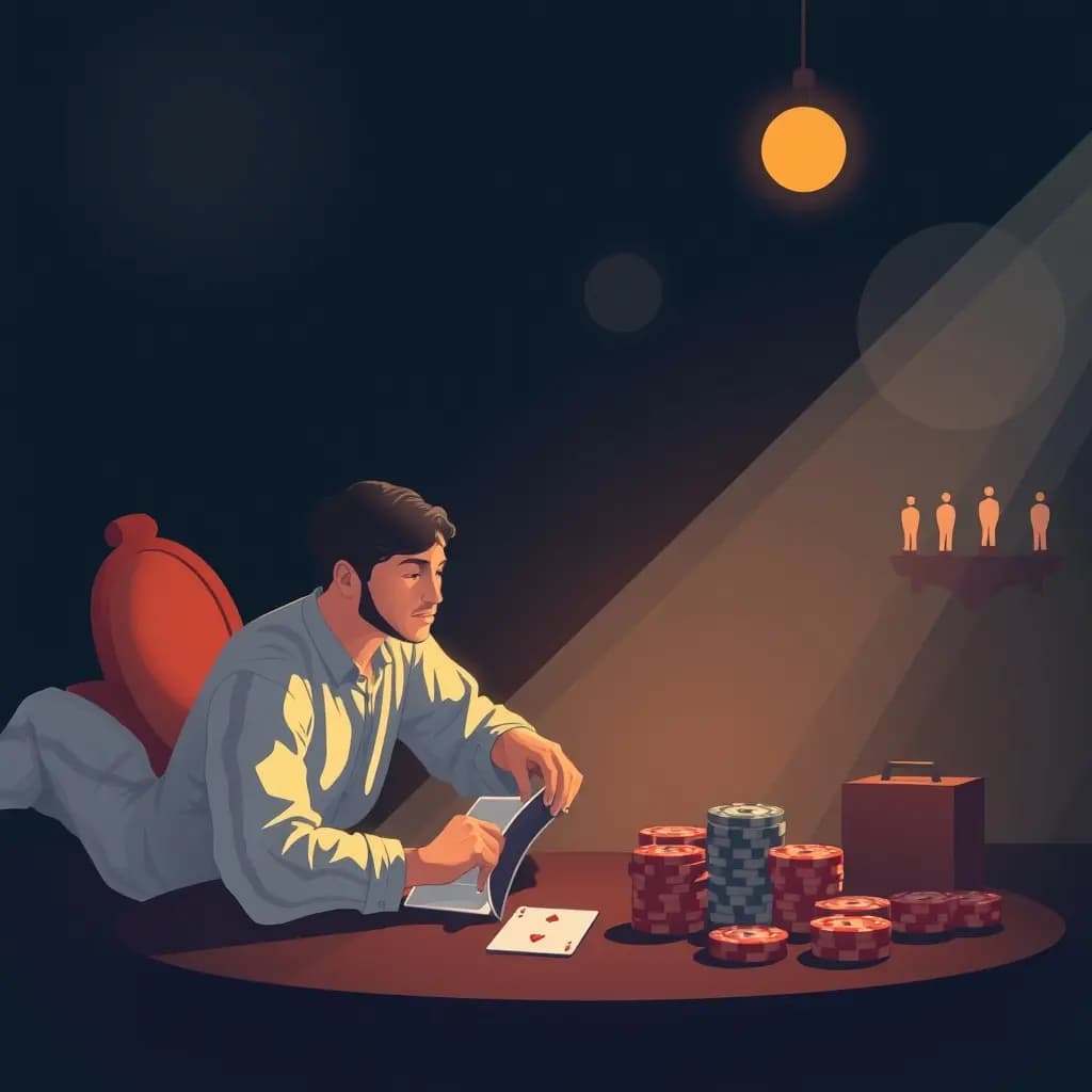 Dream illustration: Making One More Bet After Losing