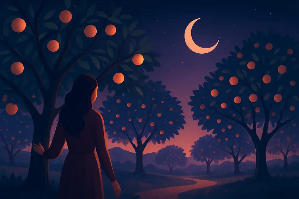 Dream illustration: Orchards