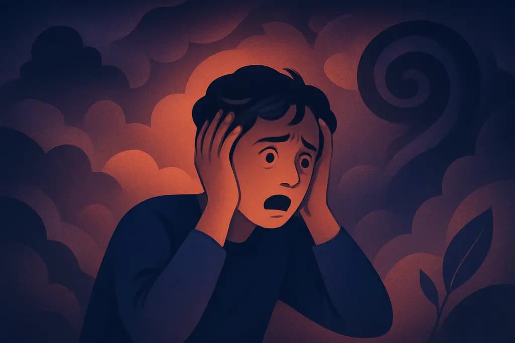 Dream illustration: Panic