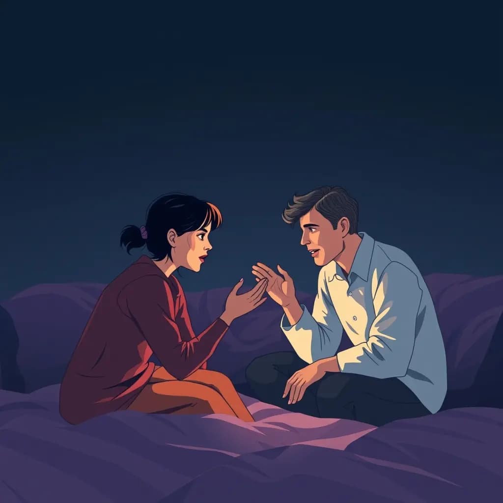 Dream illustration: Parent arguing