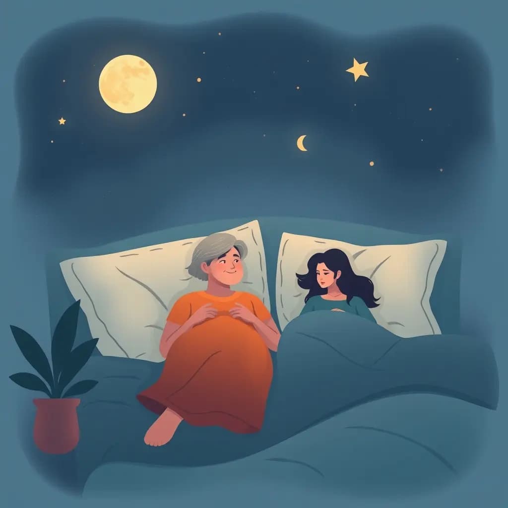 Dream illustration: Parent Being Supportive
