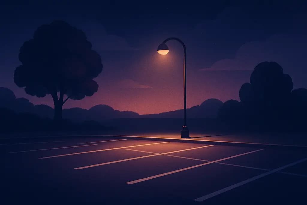 Dream illustration: Parking Lot