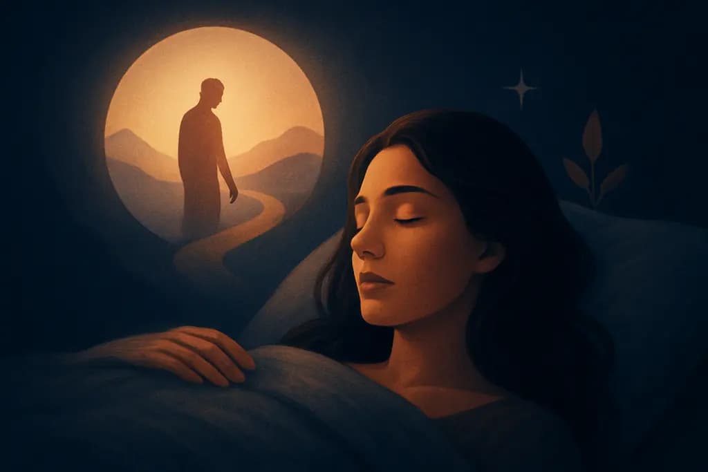 Dream illustration: Past-life memory or déjà vu life