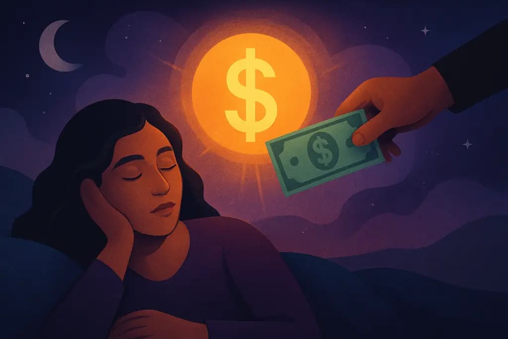Dream illustration: Payday or Getting Paid