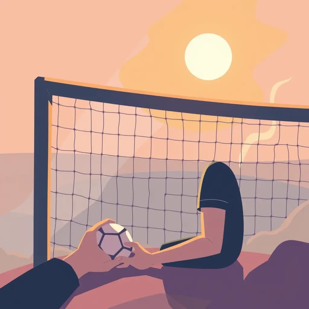 Dream illustration: Penalty given unfairly