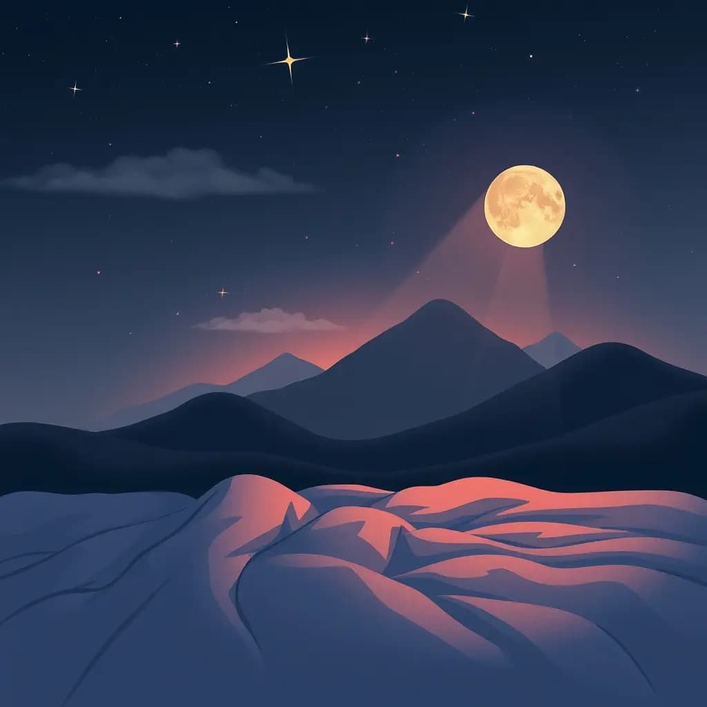 Dream illustration: Photograph where the background keeps changing