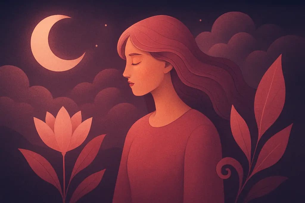 Dream illustration: Pink
