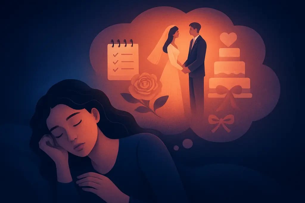 Dream illustration: Planning a wedding