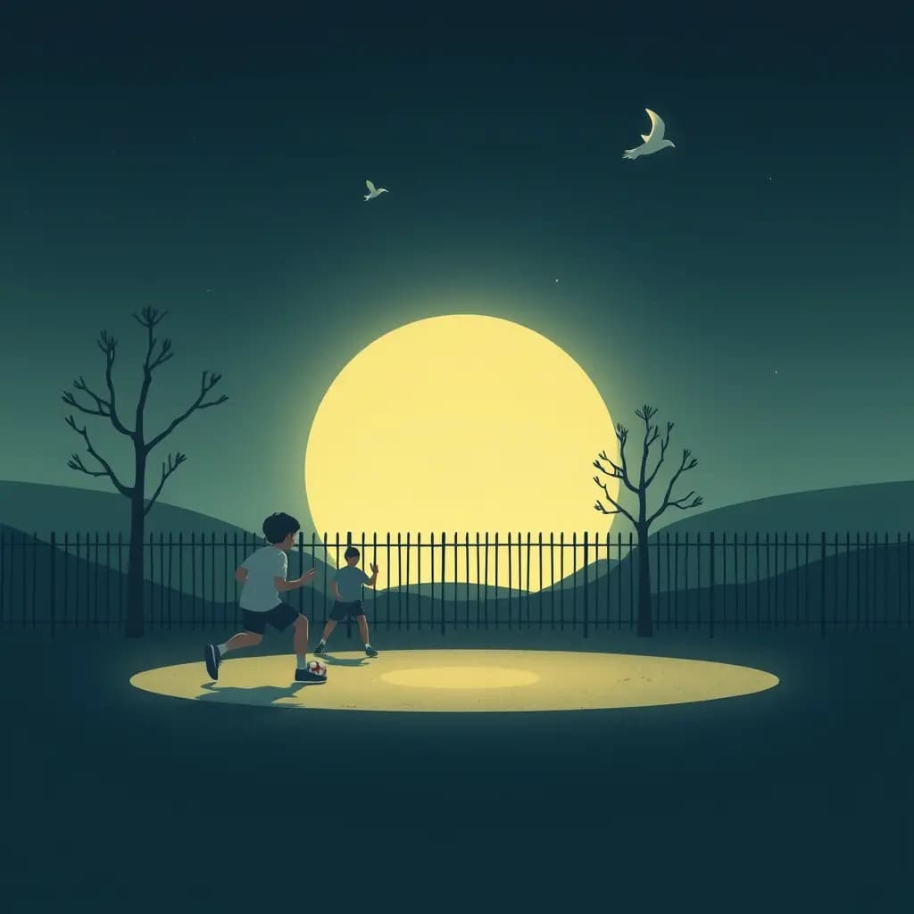 Dream illustration: Playground game with no rules