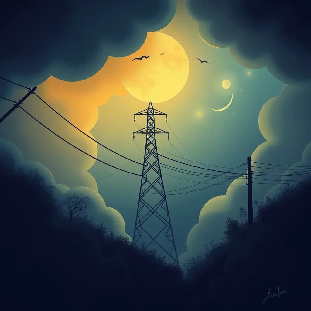 Dream illustration: Power outage or blackout