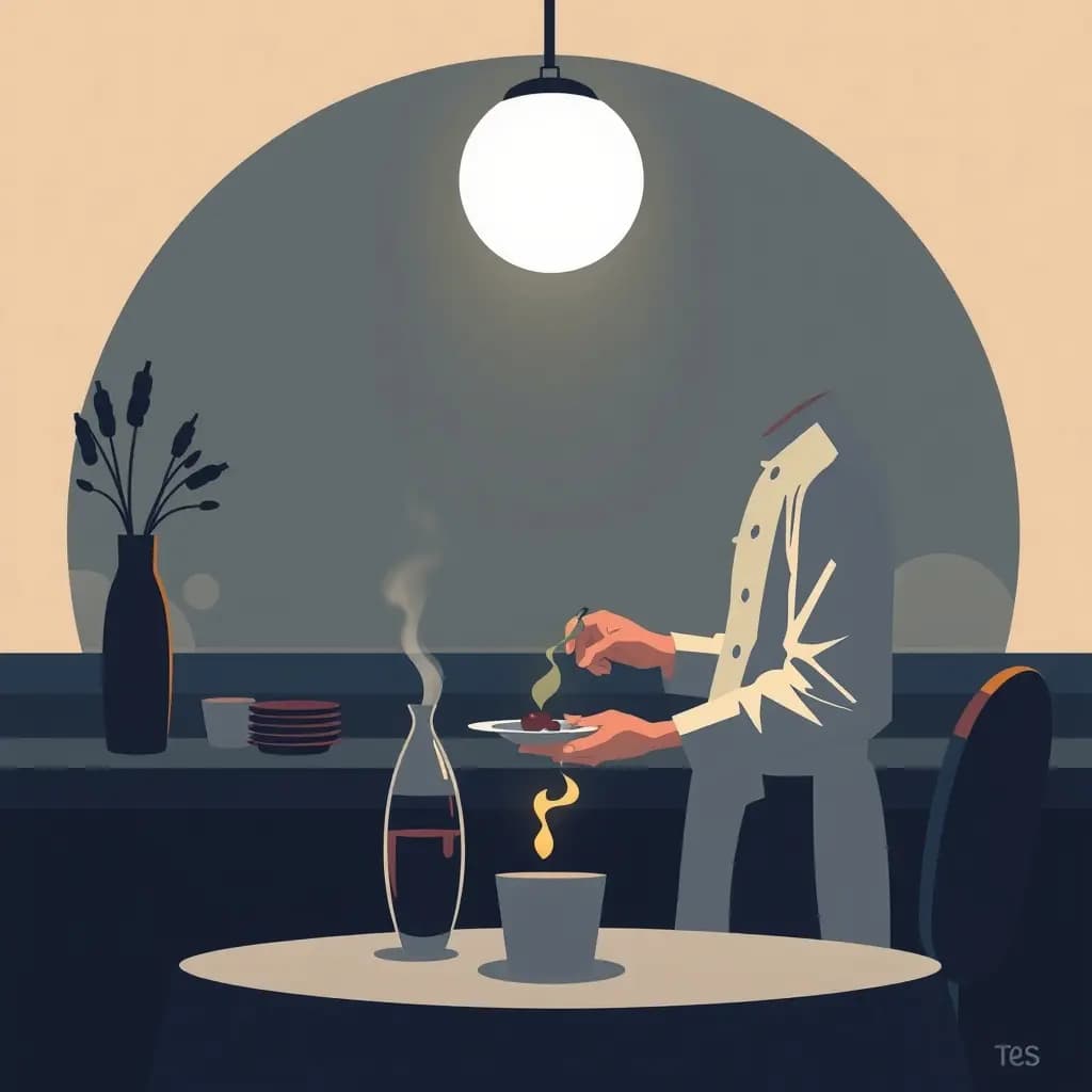 Dream illustration: Private chef ignores you