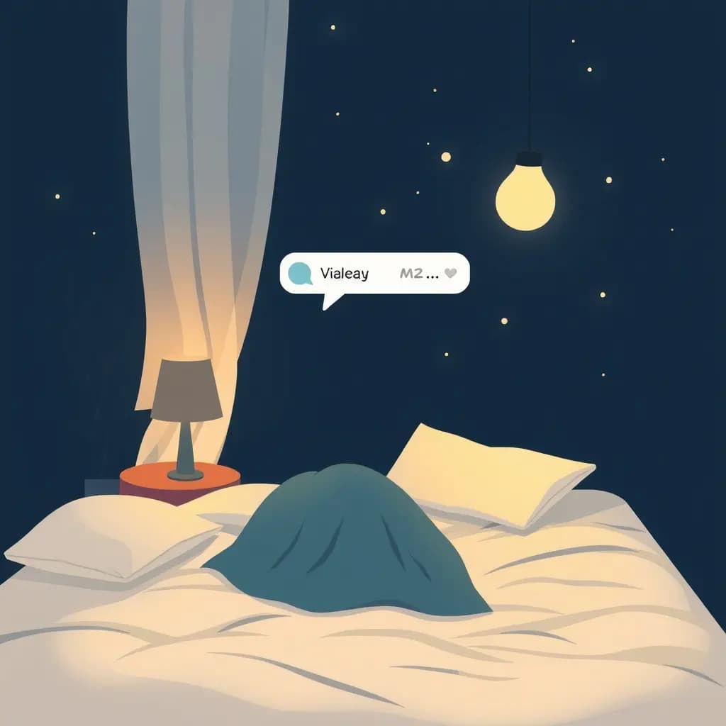 Dream illustration: Private Message