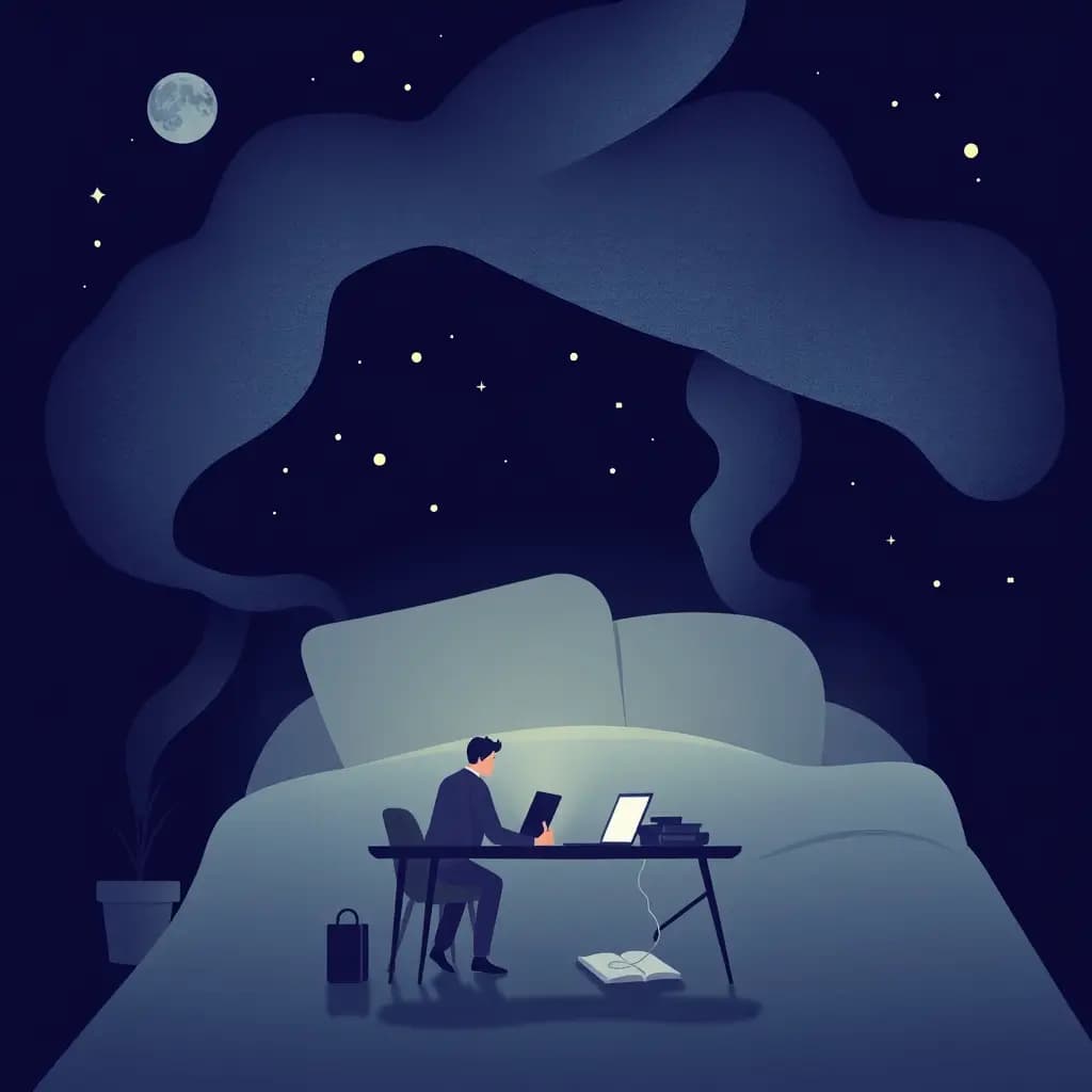 Dream illustration: Promotion at work