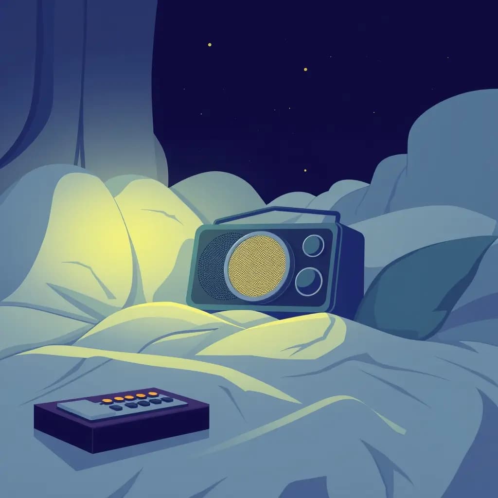 Dream illustration: Radio plays personal secret