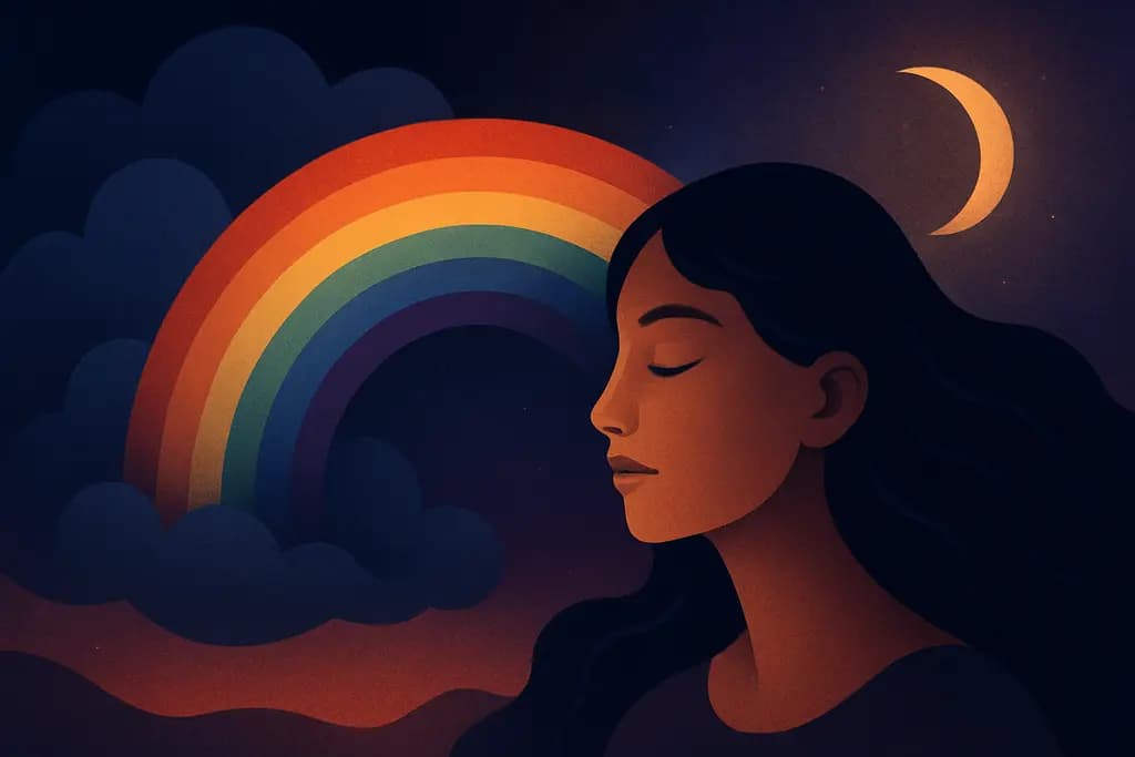 Dream illustration: Rainbows