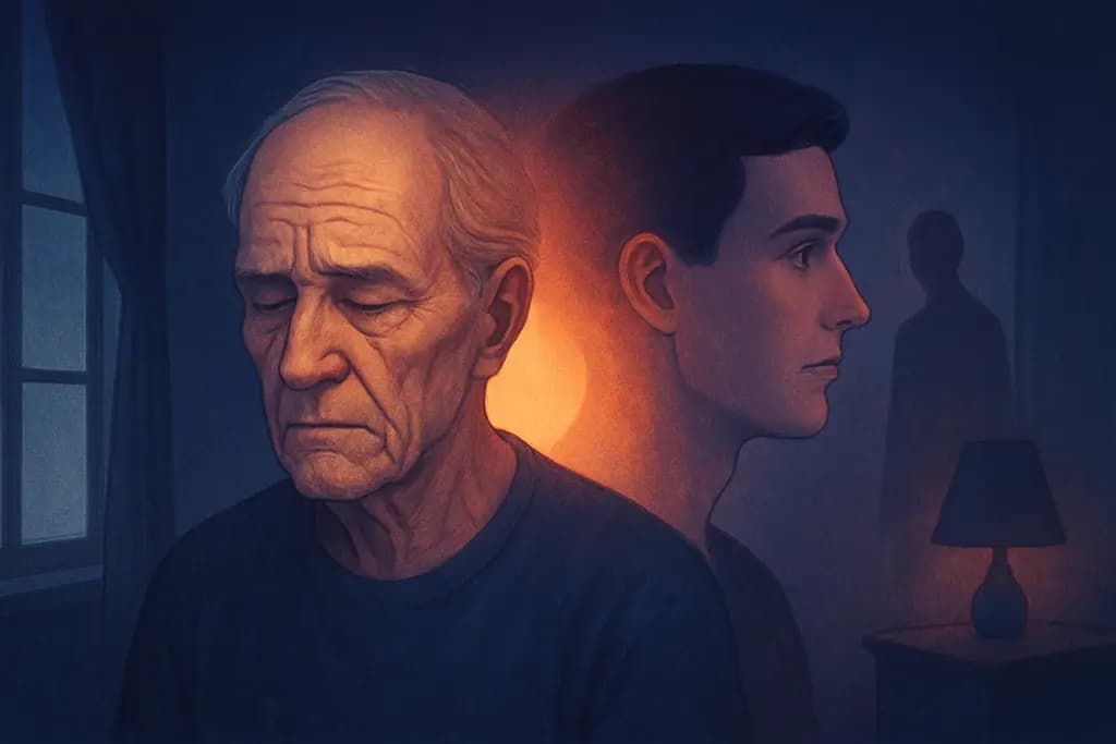 Dream illustration: Rapid Aging / Becoming Old Quickly