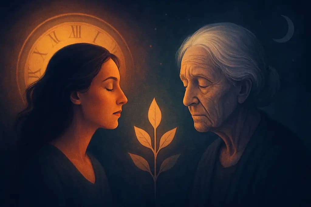 Dream illustration: Rapid aging dream