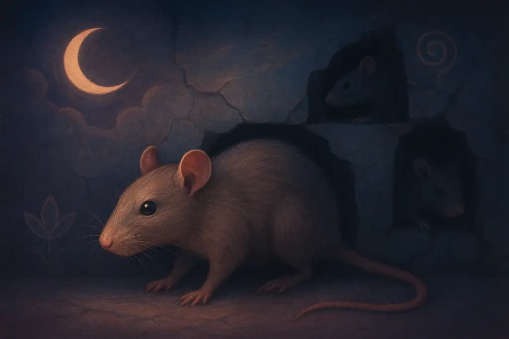 Dream illustration: Rats in the walls